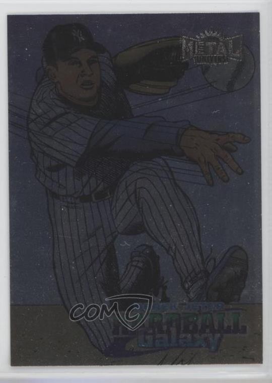 1998 Metal Universe Hardball Galaxy Derek Jeter #208 HOF 1pj5