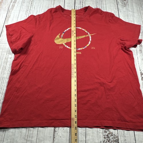 NIKE T- SHIRT OUTDOOR RED WORLD FLAGS 2020 OLYMPIC GAMES SIZE XXL THE NIKE TEE - Picture 9 of 17