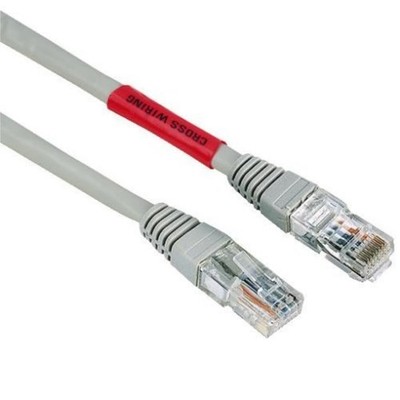 Hama 5m Cat5e Cross-Over UTP Netzwerk-Kabel Patch-Kabel LAN-Kabel Cat 5e Gigabit