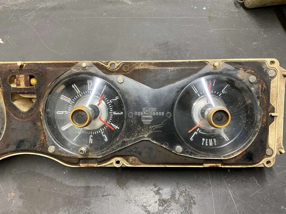 Reloj Ford Thunderbird 1968-1971 velocímetro calibre clúster C8SF-10K843 1969 1970 Foto 3 de 4