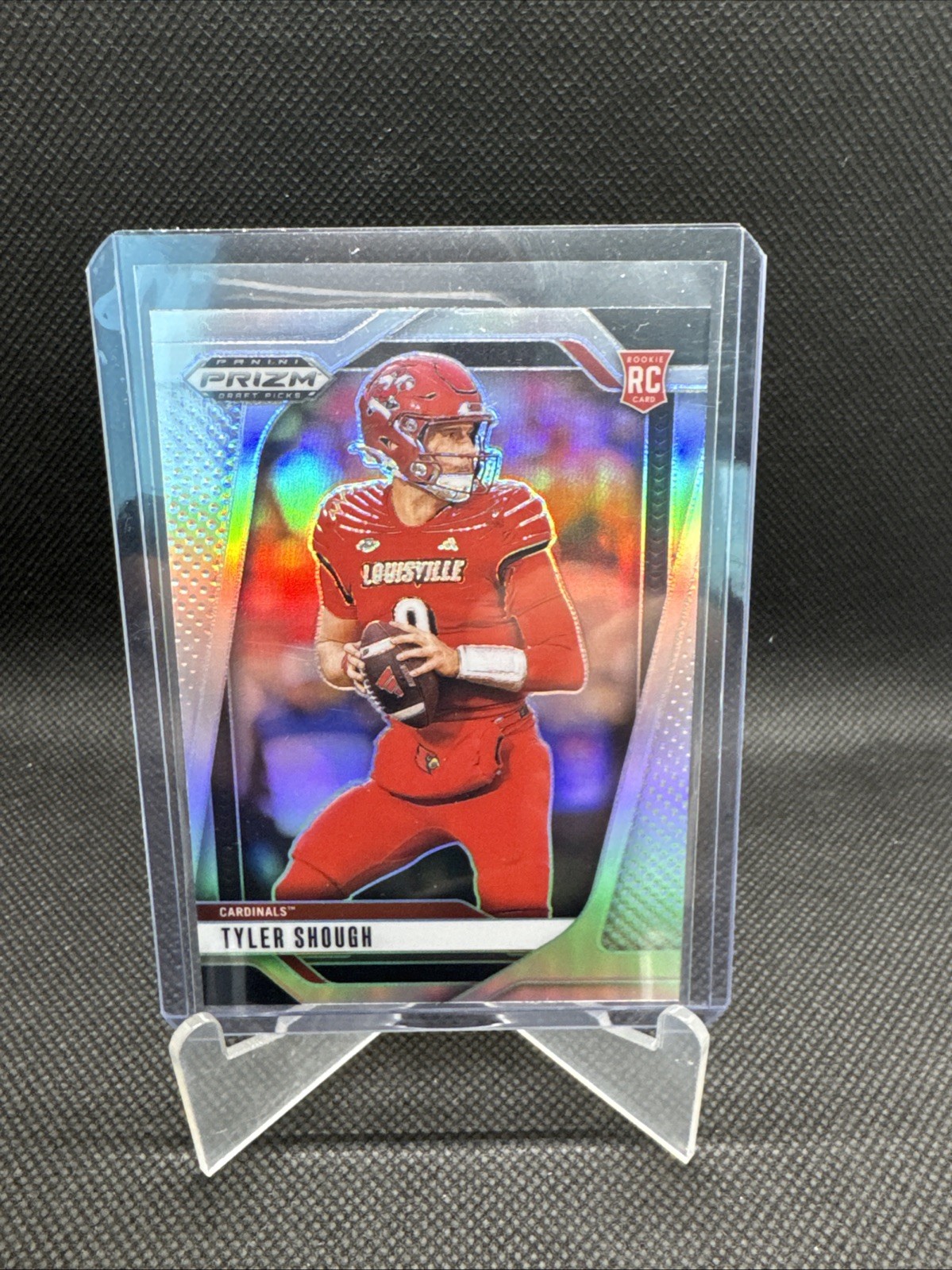 2025 Panini Prizm Draft Picks #49 Tyler Shough Silver Prizm Rookie RC Saints