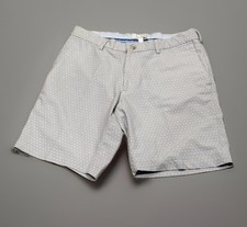 Peter Millar Gray Salem Seeing Double Skull Pattetn Performance Golf Shorts 30”