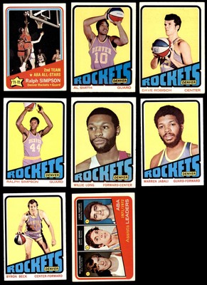 1972-73 Topps Denver Rockets (Nuggets) Team Set 5 - EX 6620932 | eBay