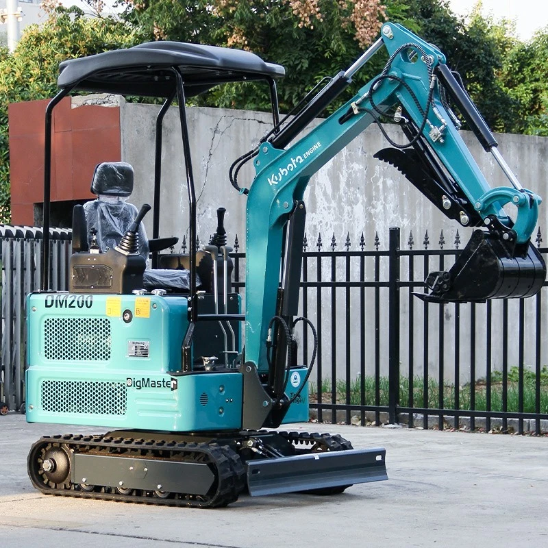 2025 New Mini Hydraulic Excavator KUBOTA Diesel 4,000lbs 1.8 Tons USA STOCK - Image 4 of 4