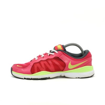 Nike Damen Flex TR2 Sportschuhe Pink/Gelb Mesh/Synthetik Training Sneaker EU 40