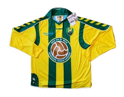 ADO Den Haag 2010/2011 SONDER Trikot BEWEGEN TEGEN KANKER Heim LS Hummel XL