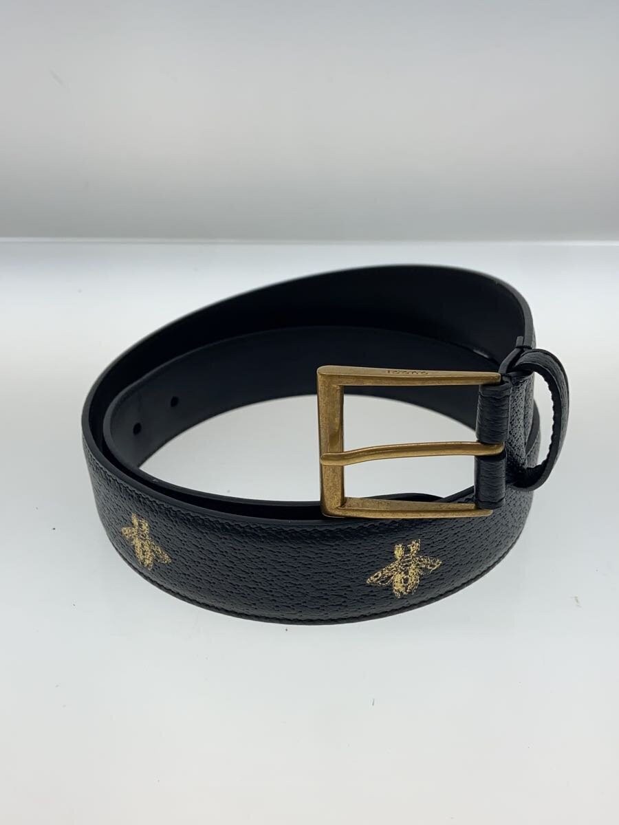 Gucci Black Leather Belt for Men 495125