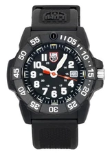Luminox Navy Seal Black Dial Quartz Diver's 200M Men's Watch XS.3501.F