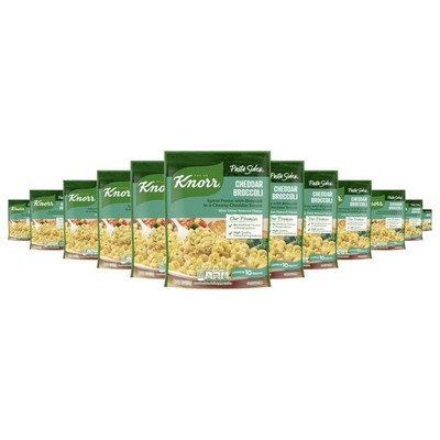 Knorr Pasta Sides 12 count Cheddar 4.3 Ounce (Pack of 12), Broccoli