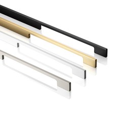 Long Furniture Door Handle Slim Cabinet 1200mm Front Pull Bar Modern Wardrobe