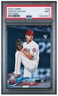 Shohei Ohtani 2018 Topps PSA 9 MINT Rookie Card #700 Pitching Fresh Grade Dodger