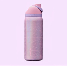 Owala 32 oz. FreeSip Stainless Steel Water Bottle - Glinda Pink US Ship