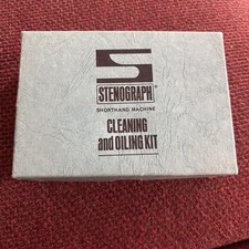 Stenograph Shorthand Machine cleaning and oiling kit 
