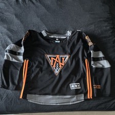 adidas World Cup of Hockey 2016 Eichel #15 North America Black Jersey Size M NHL