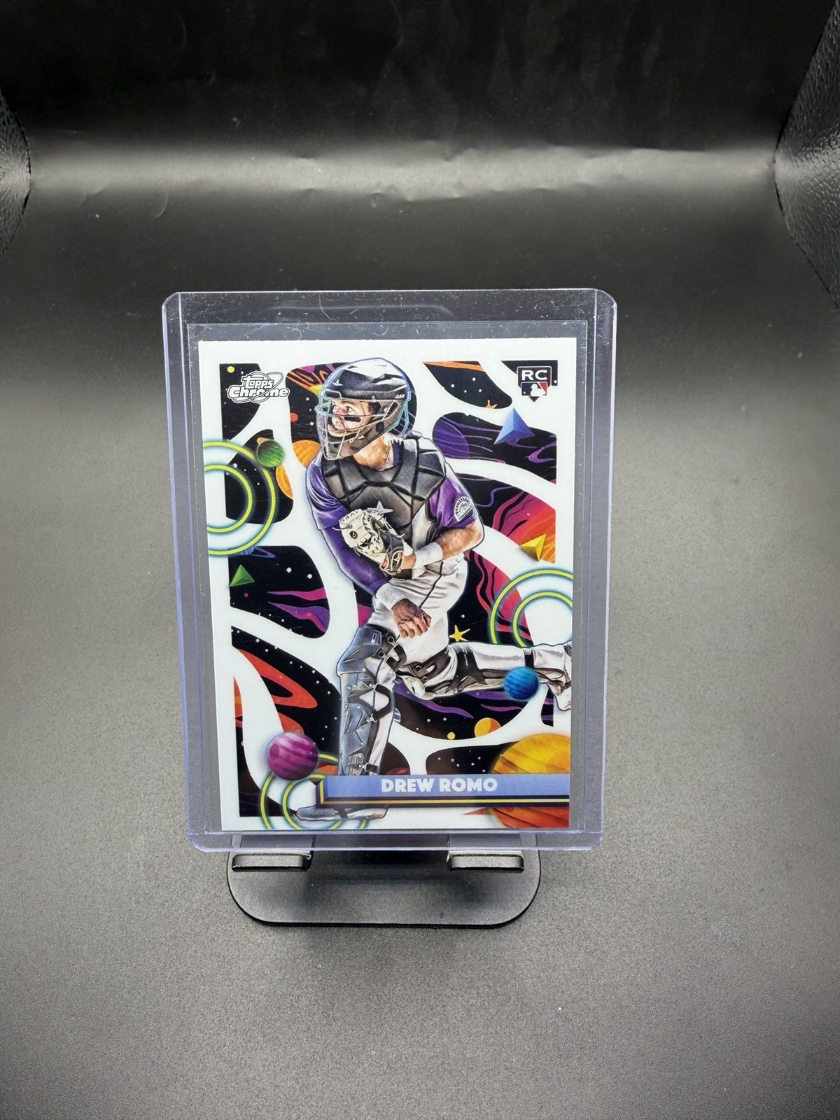 2025 Topps Cosmic Chrome - Drew Romo #17 White Hole Refractor (RC)