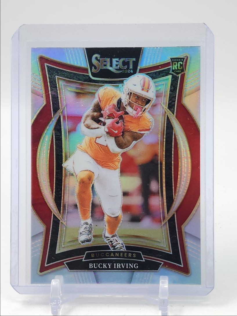 BUCKY IRVING 2024 SELECT CONCOURSE ROOKIE SILVER PRIZM BUCCANEERS RC Q5760