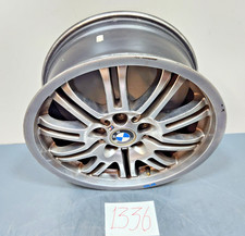  01-06 Oem Bmw E46 Front Wheel Rim 8xr18 Et47 M Double Spoke Style 67