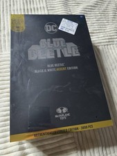 McFarlane DC Blue Beetle Gold Label Black & White Accent Limited Edition   New