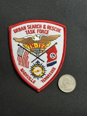 #ad #ad Nashville Tennessee Task Force 2 Urban Search amp; Rescue USAR Patch New $14.25