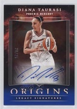 2024 Panini Origins WNBA Legacy Signatures Blue 20/25 Diana Taurasi Auto 7ov