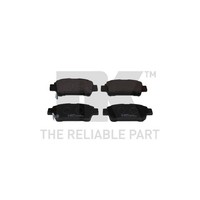 Bremsbelagsatz, Scheibenbremse Nk 224554 FüR Toyota, Hinterachse