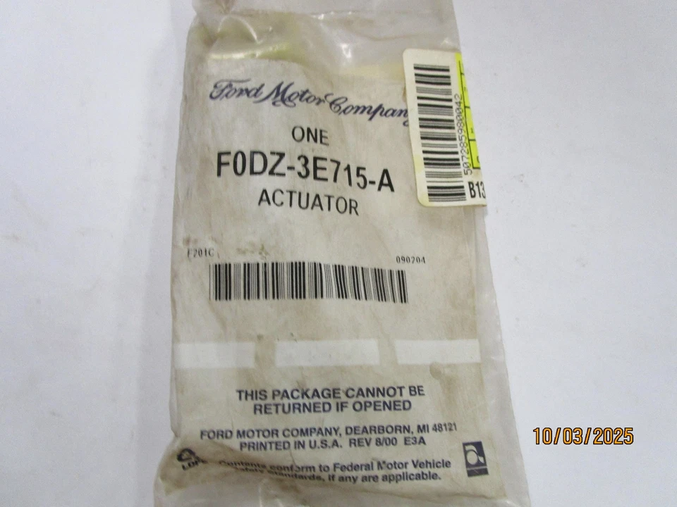 Genuine Ford OEM FODZ-3E715-A Actuator Assembly Foto 3 de 4