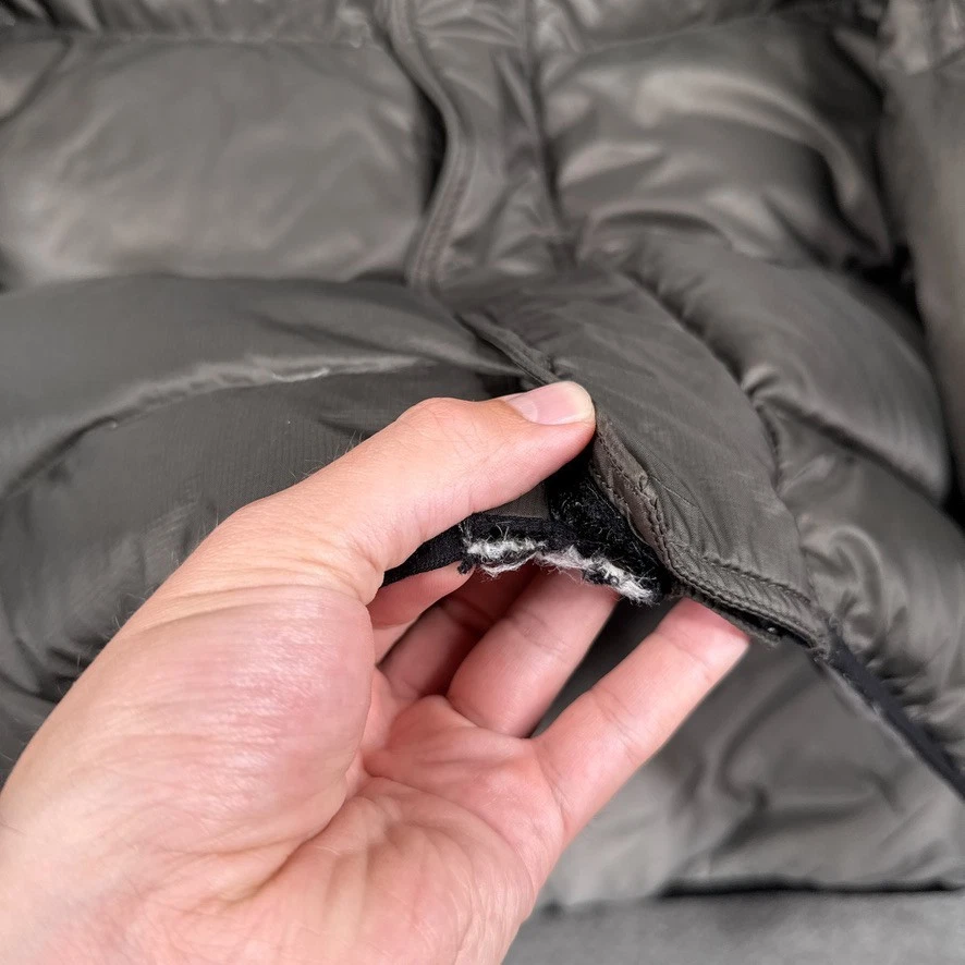 Chaqueta de Colección Oakley Software Para Hombres XL Gris Plumón Puffer Y2K Gorp Esquí Snowboard Foto 3 de 4