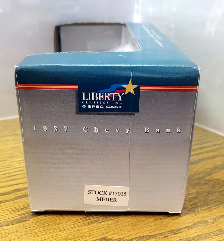 Liberty Classics 1:24 Die Cast Meijer Thrift Market 1937 Chevrolet Truck Bank - Image 2 of 3