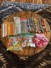 SCHOOL SUPPLIES New Lot of 85 Misc. Unused Pencils And Over 100 Erasers