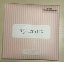 Close to my Heart My Acrylix “Christmas Heaven” #C1089, Holiday Phrases.