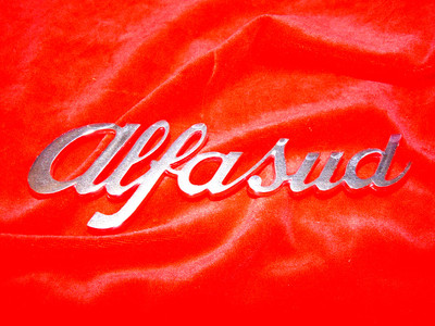 ALFA ROMEO ALFASUD Schriftzug SCRITTA alfasud ALFA SUD  Nuovo NEW A L F A S U D