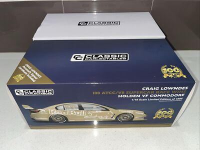 1:18 Craig Lowndes 100 ATCC/V8 Supercar Race Wins Holden VF Commodore