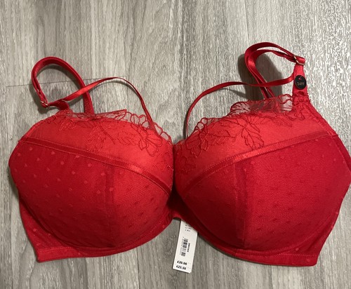 Ann Summers The Untroubled Plunge BH Größe 34FF - UVP 20€ Neu Mit Etikett