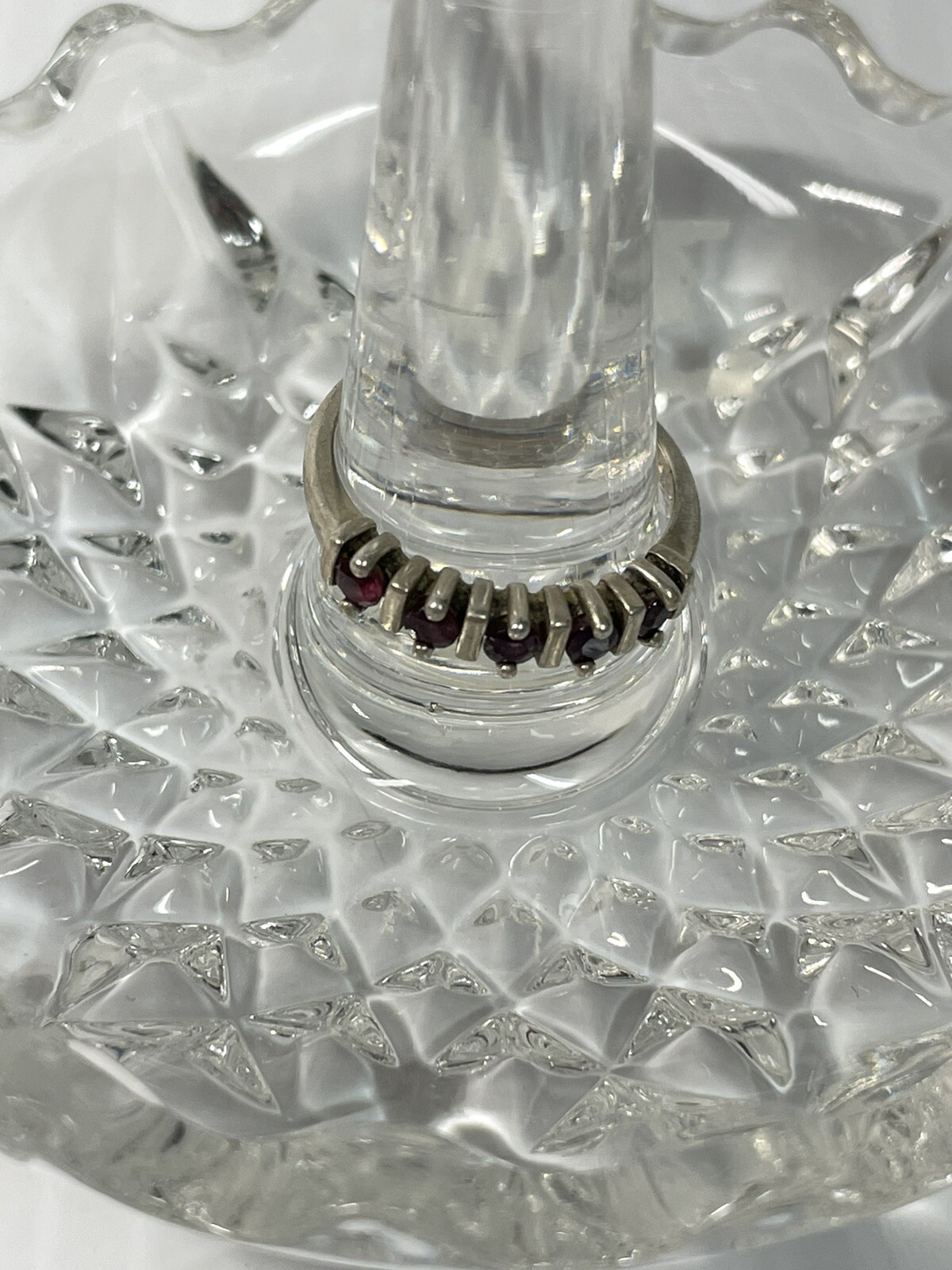 Sterling Silver Ruby Ring￼ - image 2