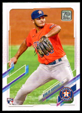 2021 TOPPS UPDATE #US107 NIVALDO RODRIGUEZ ROOKIE CARD HOUSTON ASTROS/RC