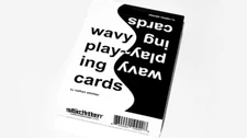 Wavy Playing Cards Deck Brand New