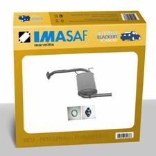 IMASAF ESD Auspuff Endtopf für Mazda 323 C/F/S V (BA) 1.8 16V 84KW