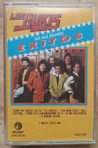 LOS BUKIS - SUS MAS GRANDES EXITOS - 1991 MEXICAN TAPE ALBUM, GRUPERO