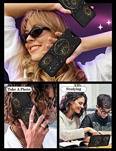 (2in1 Case Sun Moon Stars for for Samsung Galaxy S21 Ultra 1-Sun Moon Star - Photo 7 sur 7