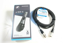 Genuine Sennheiser e 825S wired Microphone with cable New in box