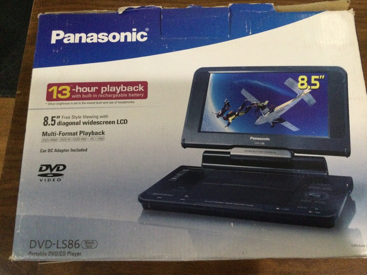 Panasonic DVD-LS86 Portable DVD Player (8.5