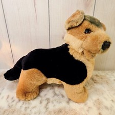 German Shepherd 17" Realistic Stuffed Animal Plush Moveable Head Vintage Chosun