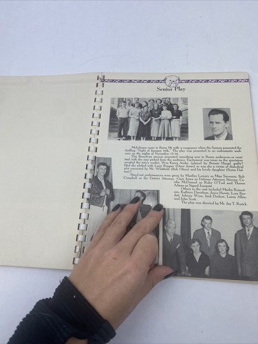 1952 The Burns High School Bard Yearbook Annual Oregon Or - Picture 6 of 16