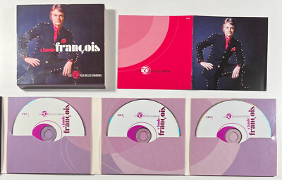   Claude François   SELTENE BOX BOX BOX DIE 50 SCHÖNSTEN LIEDER   TRIPLE 3 CD  