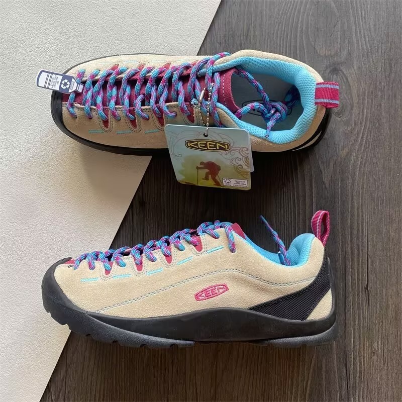 Low-Top Casual Keen Jasper I WP Leather Low Height Climbing Approach Sneaker