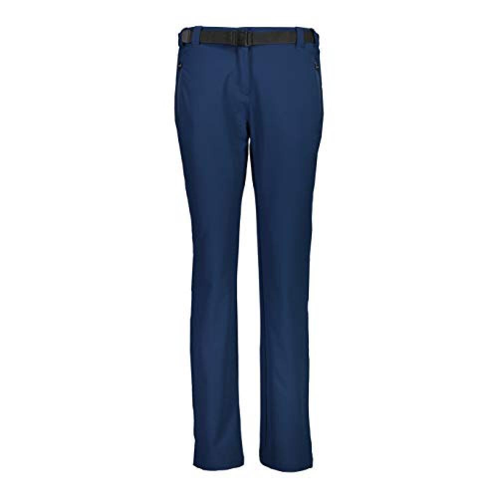 (TG. 50) CMP - Pantaloni Elasticizzati da Donna, Blue, 50 - NUOVO