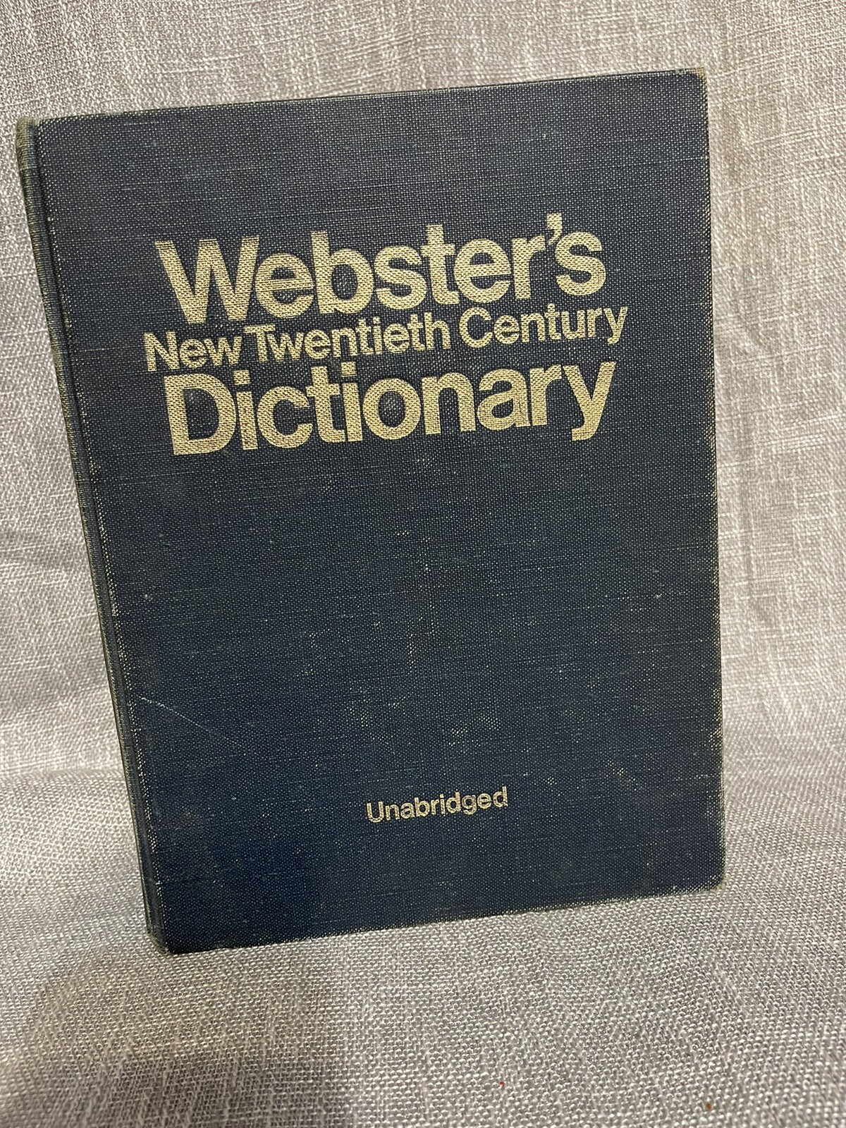 Webster's New Twentieth Century Dictionary Second Edition Unabridged 1976