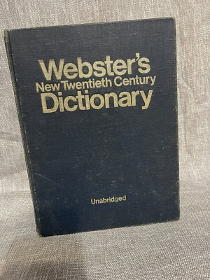 Webster's New Twentieth Century Dictionary Second Edition