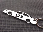 SAAB 93 SEDAN keyring 9-3 ECOTEC TURBO 2.8 2.0 T D AERO EPOWER badge keychain