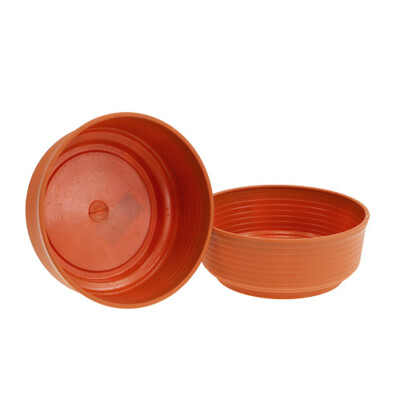Z-Schale Plastik 18cm 10St - Robuste frostsichere Pflanzschalen Terracotta für